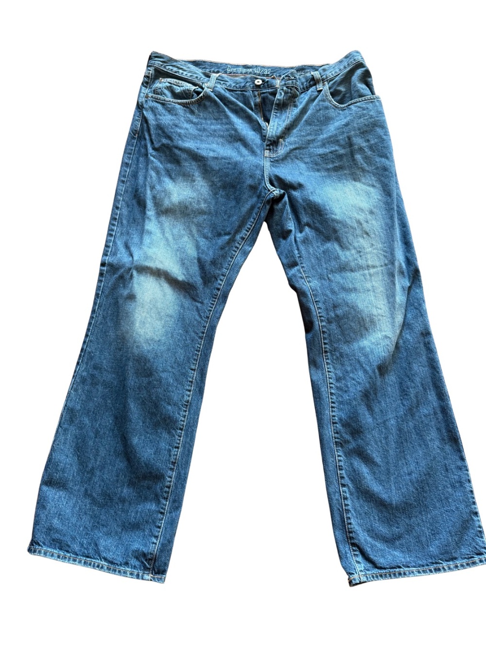 Cremieux Men’s Bootcut Jeans 40x32 Blue 100% Cotton Denim Preowned - Picture 2 of 6